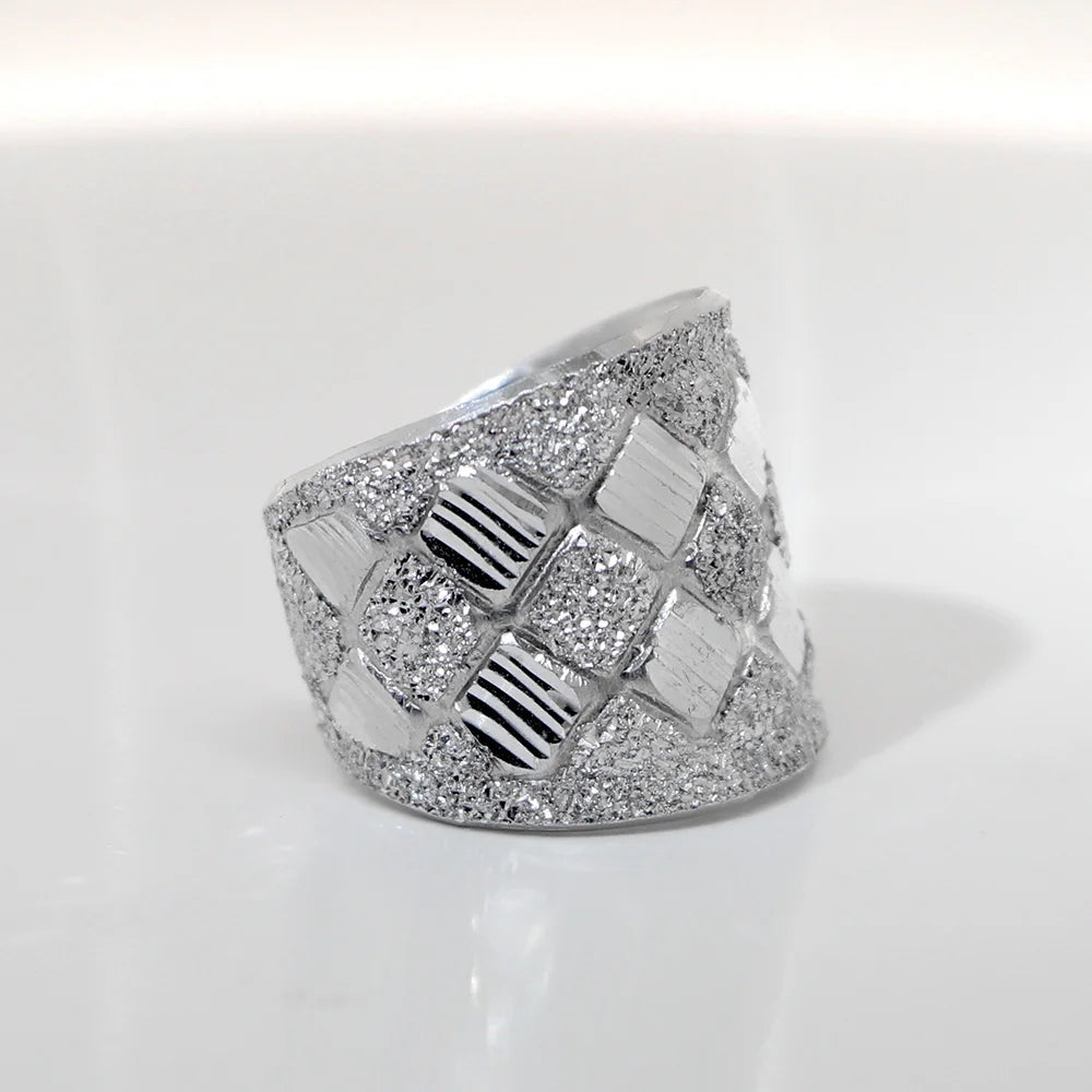 ANELLO IN ALLUMINIO ROMBI