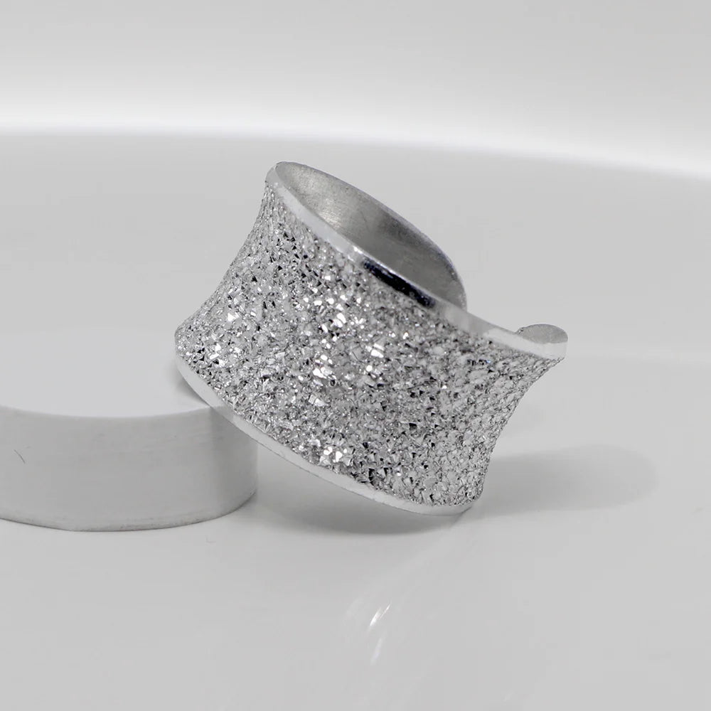 ANELLO IN ALLUMINIO FASCIA CONCAVA