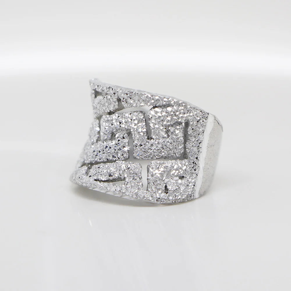 ANELLO IN ALLUMINIO GRECA