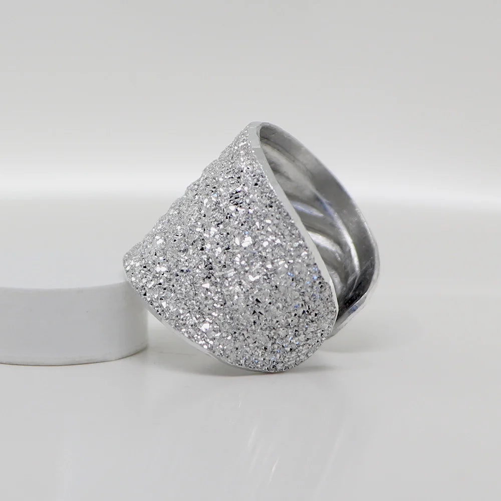 ANELLO IN ALLUMINIO ONDE