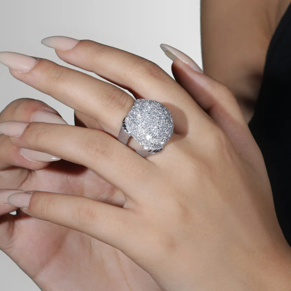 ANELLO IN ALLUMINIO SEMITONDO