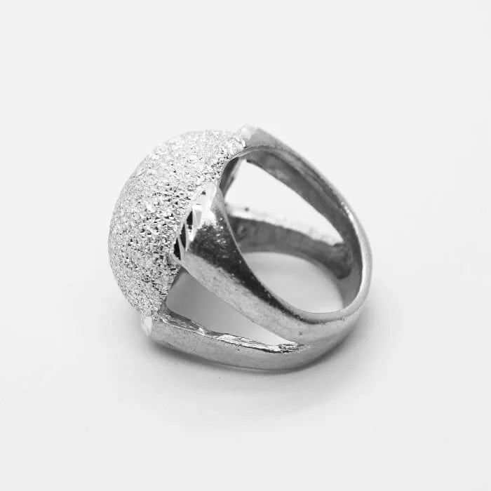 ANELLO IN ALLUMINIO SEMITONDO