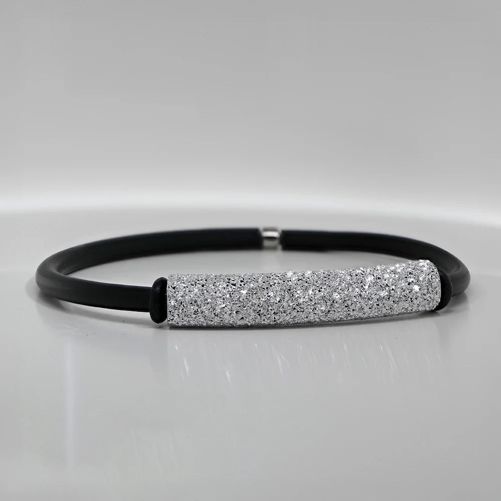 BRACCIALE CAUCCIÙ LISCIO