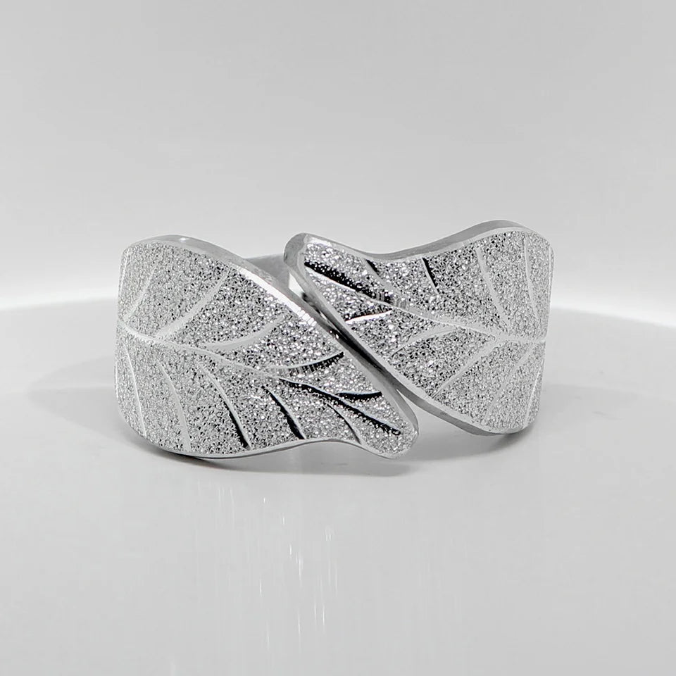 BRACCIALE APERTO FOGLIE MORBIDE