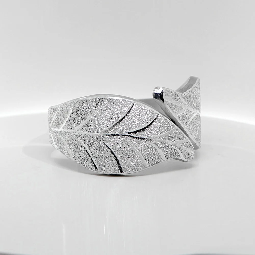 BRACCIALE APERTO FOGLIE MORBIDE