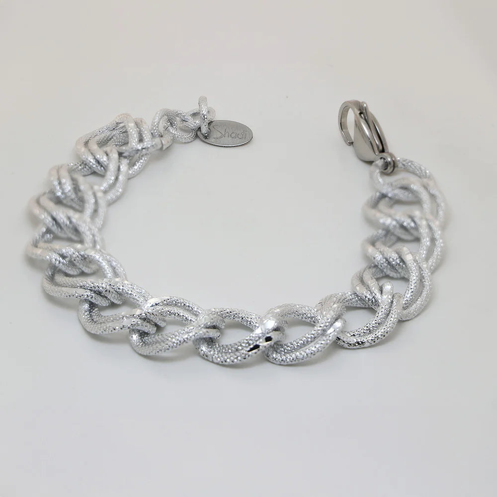 ALIA - BRACCIALE IN ALLUMINIO INCISO