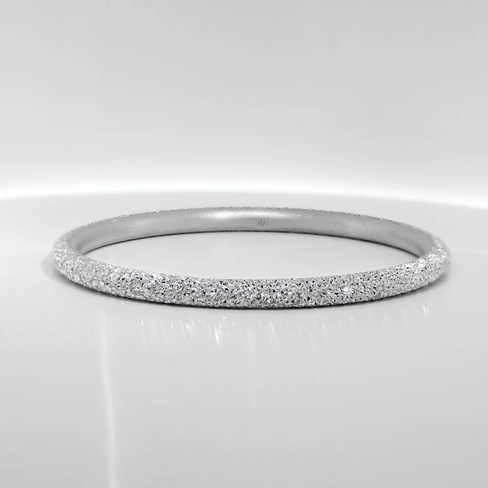 BRACCIALE RIGIDO IN ALLUMINIO LISCIO