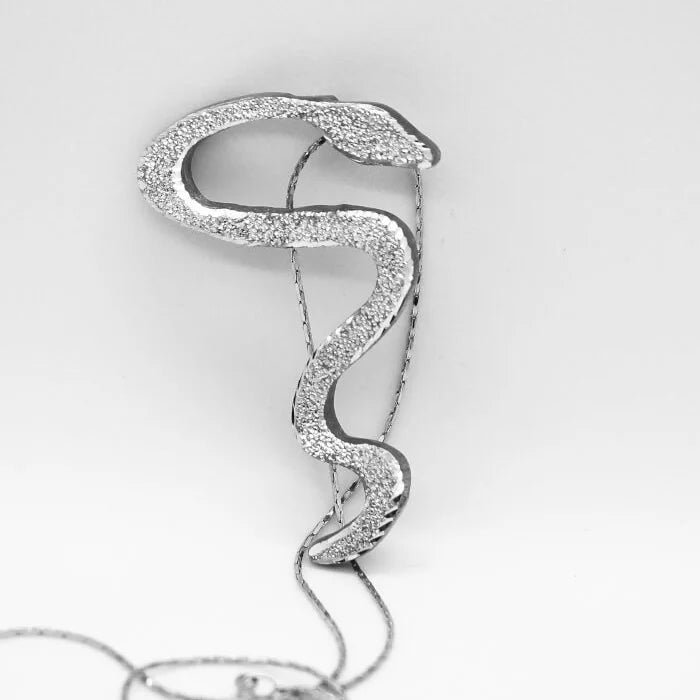 CIONDOLO IN ALLUMINIO SERPENTE