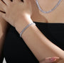 INAYA - BRACCIALE IN ALLUMINIO INCISO