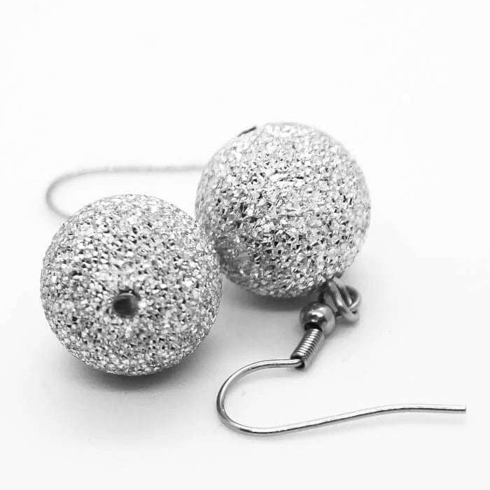 ORECCHINI IN ALLUMINIO SFERA
