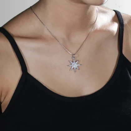Ciondolo in alluminio inciso Astro : piccolo charm in alluminio inciso | Shadi Bijoux
